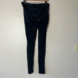 Isabel Maternity Full Panel Black Jeggings XS